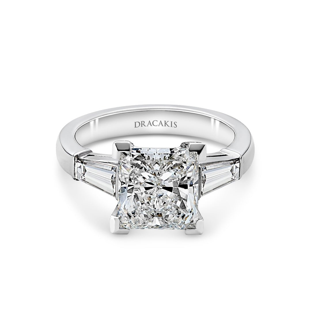 Princess Cut Diamond Engagement Rings - Dracakis Jewellers